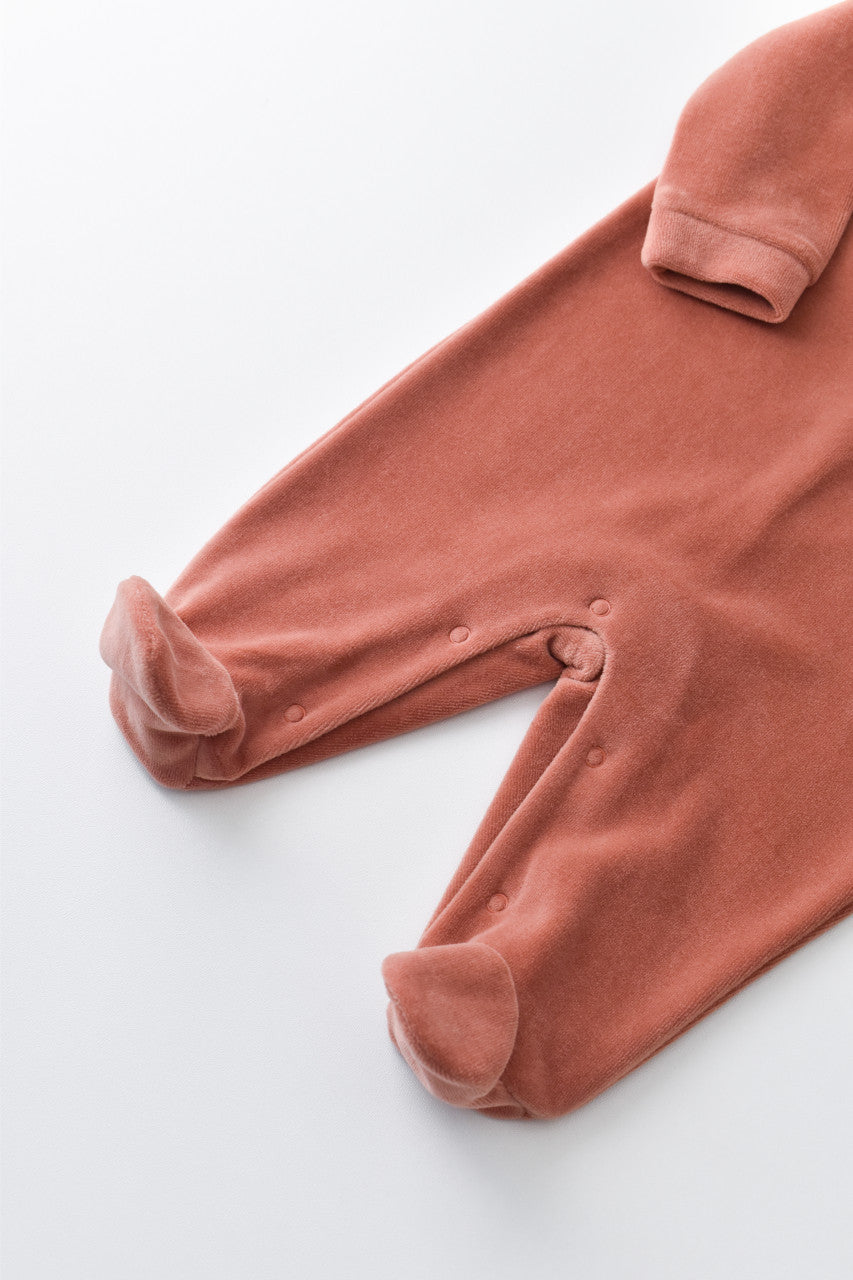 Salopeta Curcubeu cu maneca lunga si botosei din 80%bumbac organic si 20% poliester - , BabyCosy